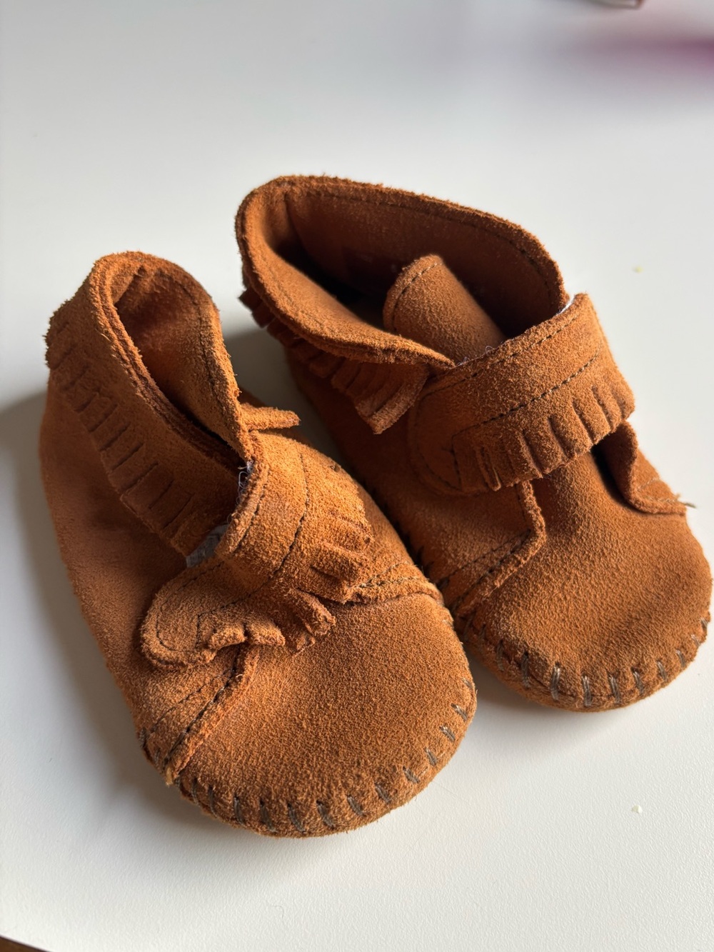 Minnetonka Toddler Suede Moccasins